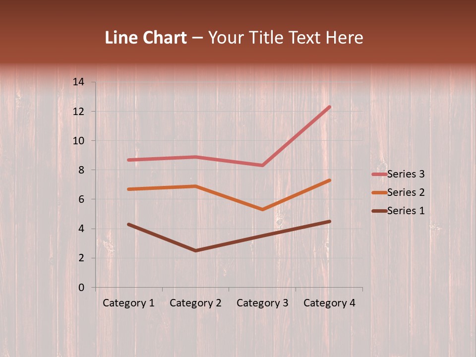 Wood Grain Background PowerPoint Template