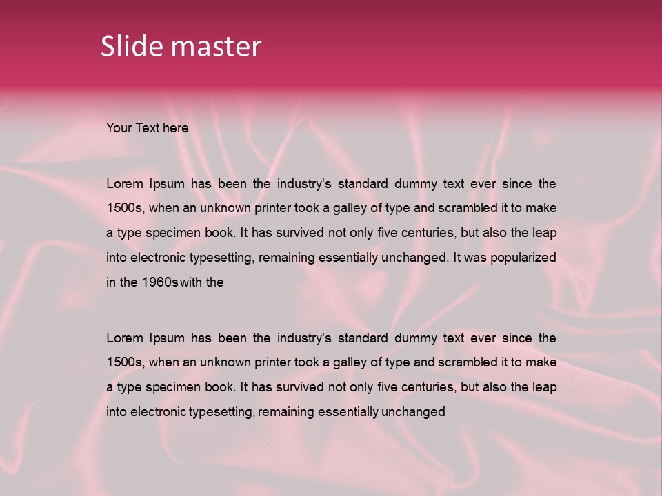 Burgundy PowerPoint Template