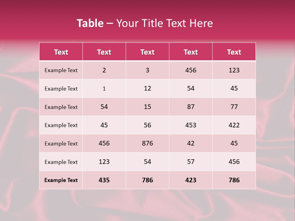 Burgundy PowerPoint Template