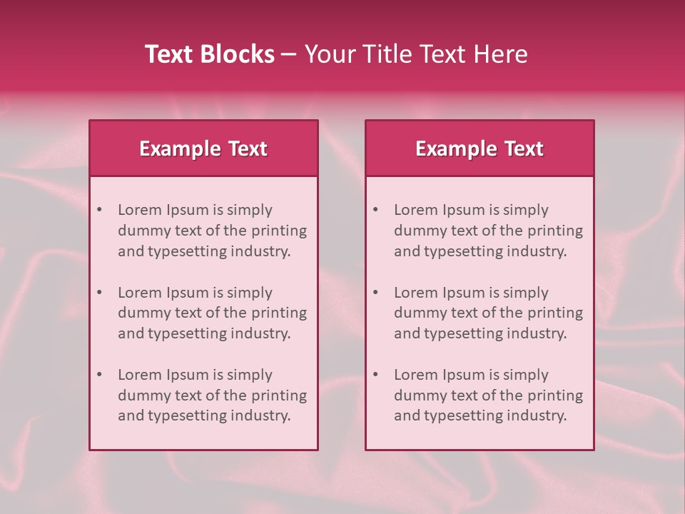 Burgundy PowerPoint Template