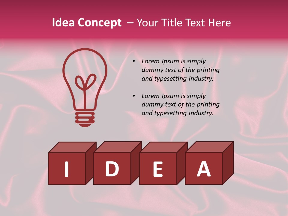 Burgundy PowerPoint Template