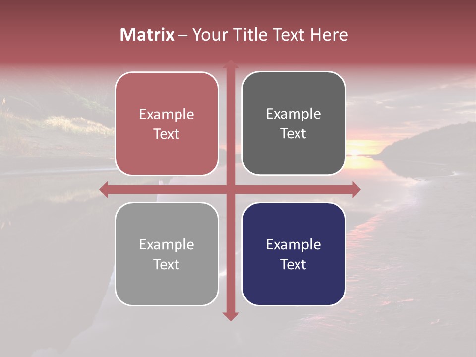 Office Team Table PowerPoint Template