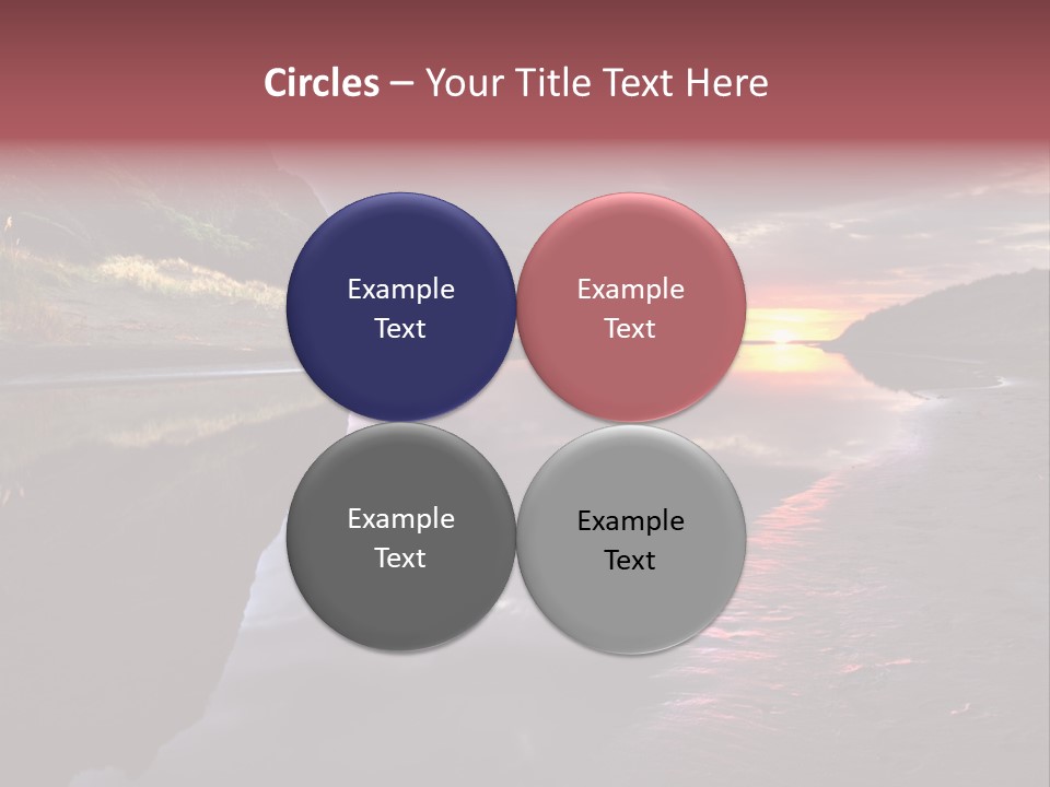 Office Team Table PowerPoint Template