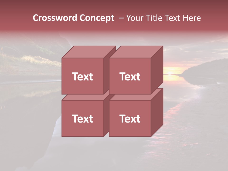 Office Team Table PowerPoint Template