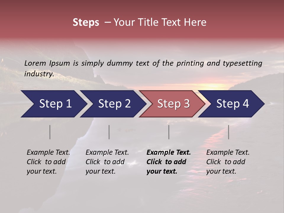 Office Team Table PowerPoint Template
