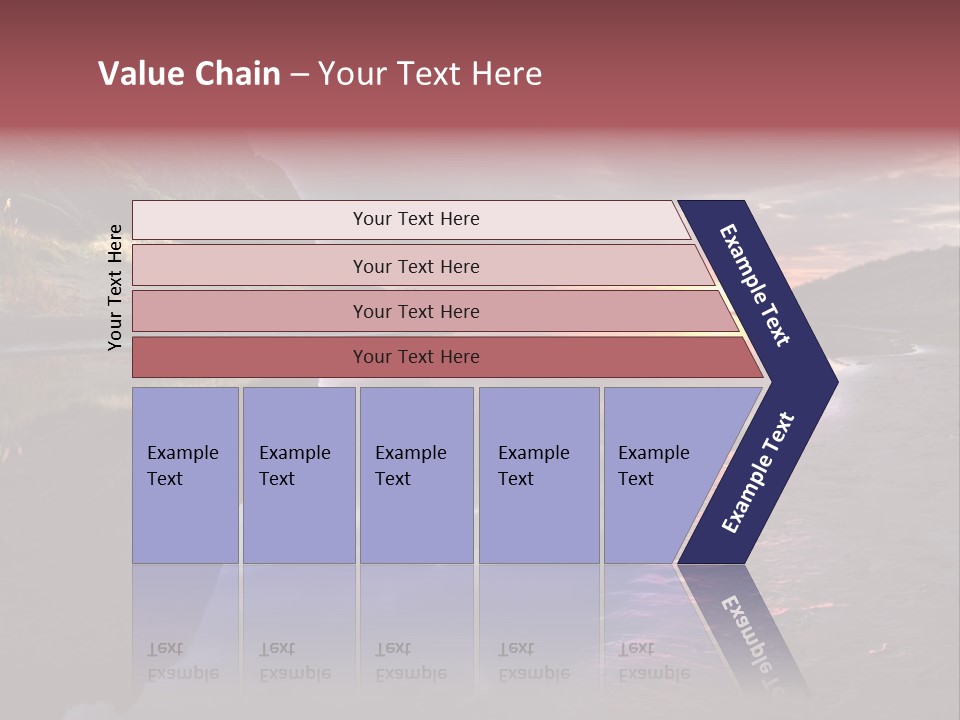 Office Team Table PowerPoint Template