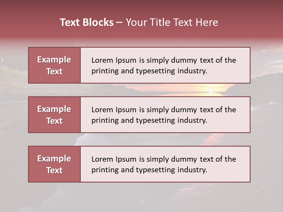 Office Team Table PowerPoint Template