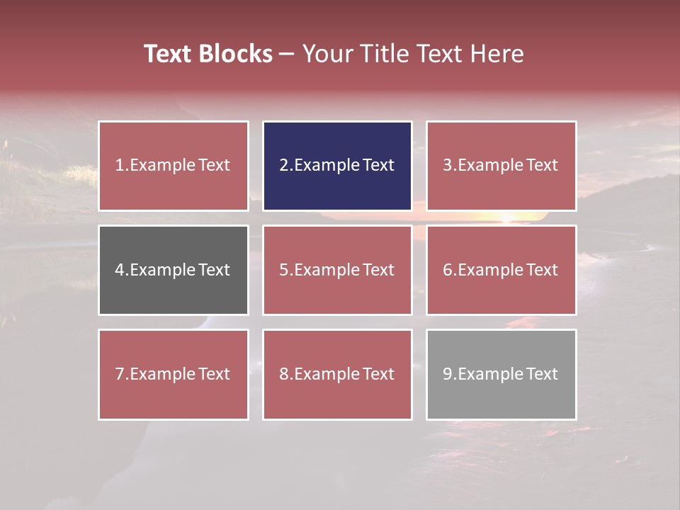 Office Team Table PowerPoint Template