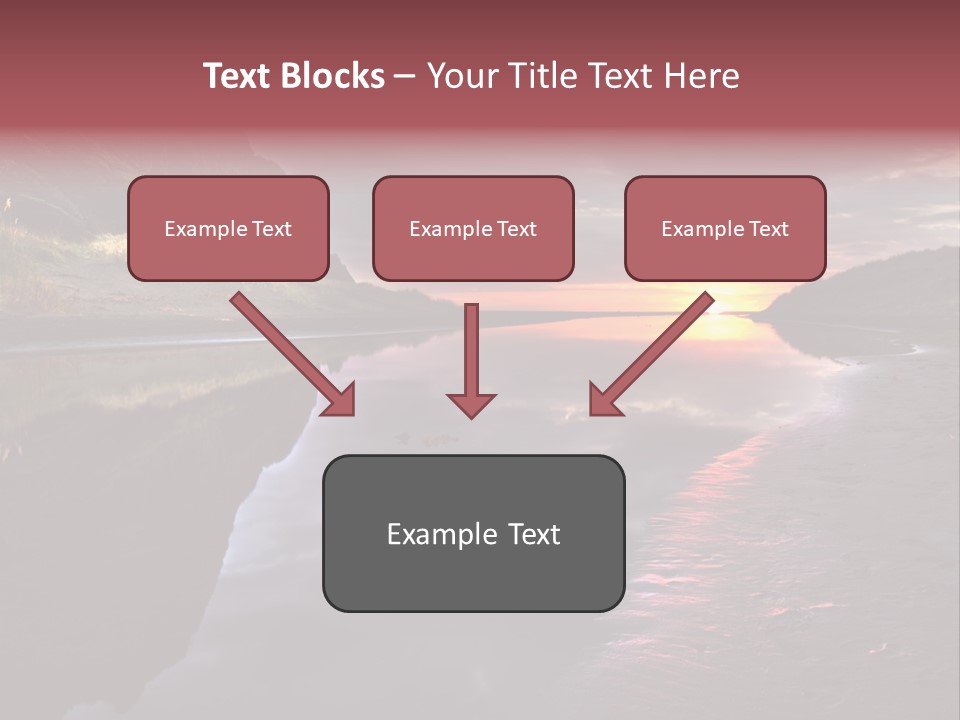 Office Team Table PowerPoint Template