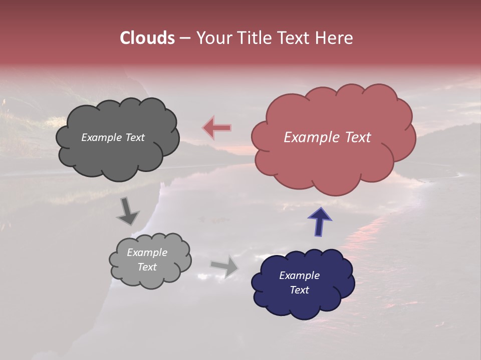 Office Team Table PowerPoint Template