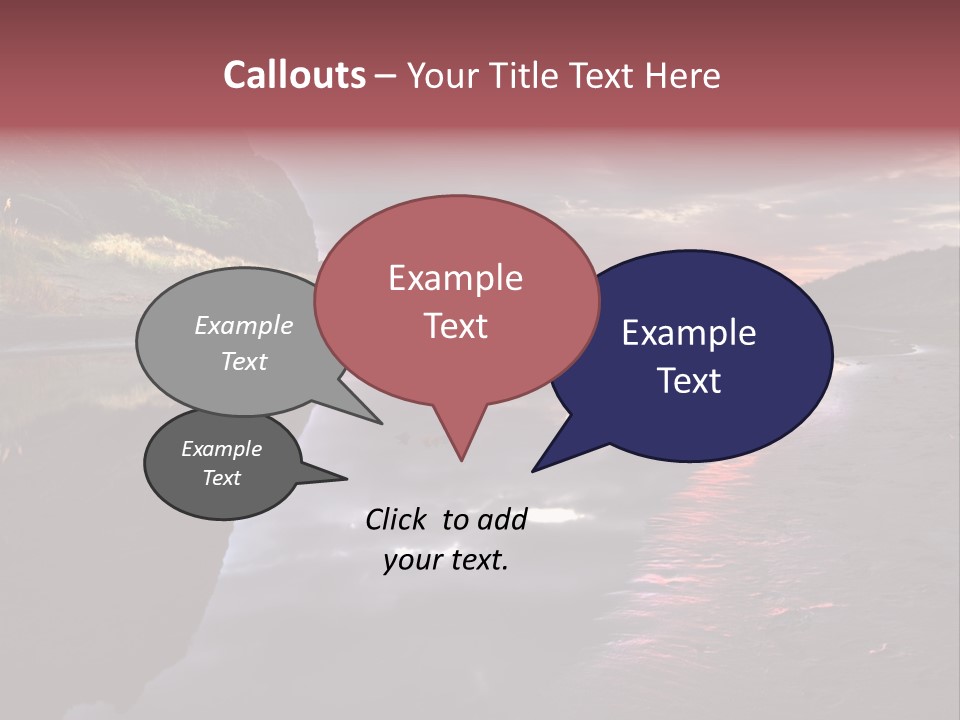 Office Team Table PowerPoint Template