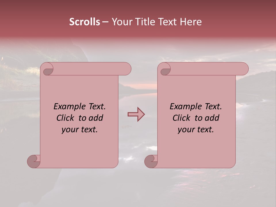 Office Team Table PowerPoint Template