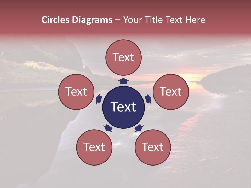 Office Team Table PowerPoint Template