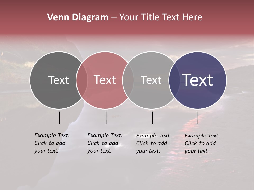 Office Team Table PowerPoint Template