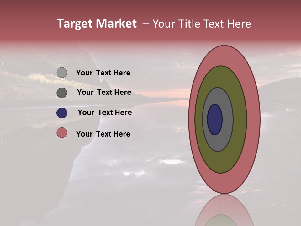 Office Team Table PowerPoint Template