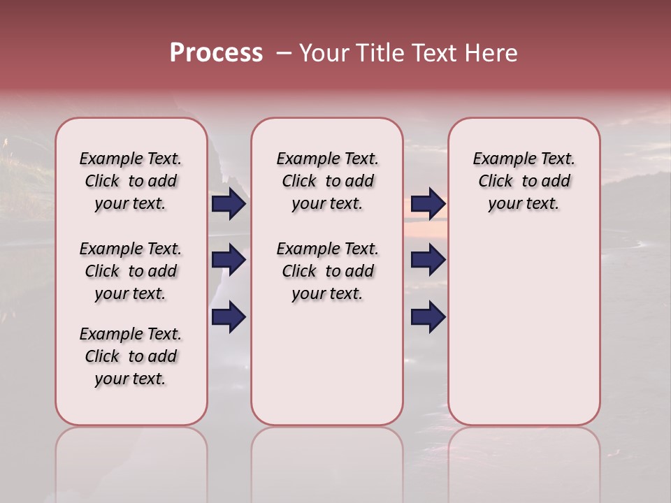 Office Team Table PowerPoint Template