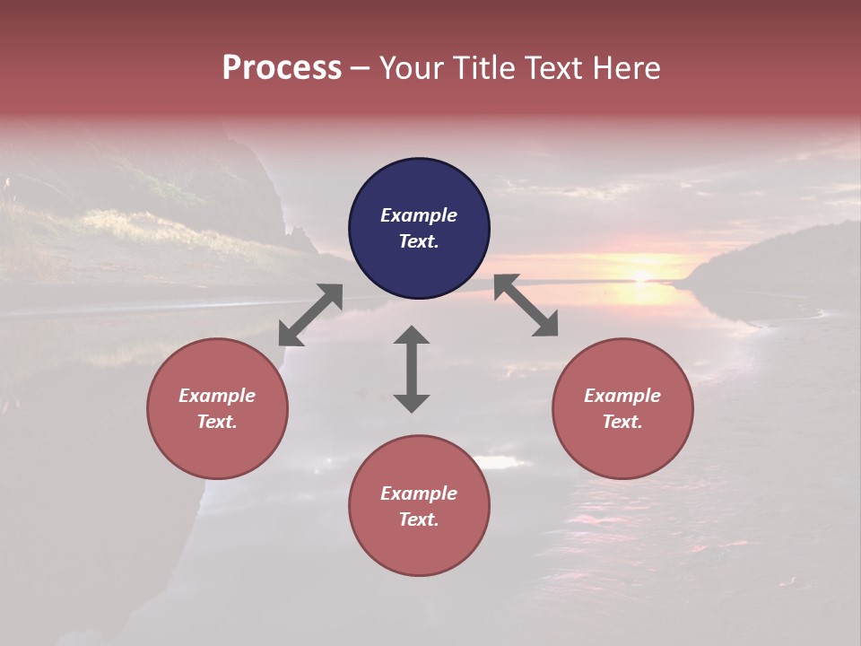 Office Team Table PowerPoint Template