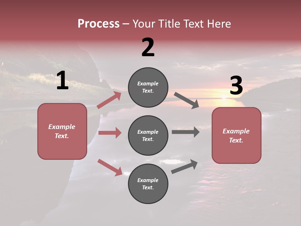 Office Team Table PowerPoint Template