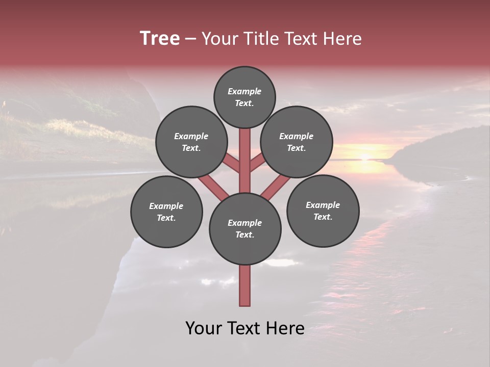 Office Team Table PowerPoint Template