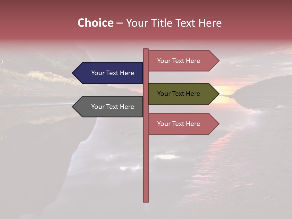 Office Team Table PowerPoint Template