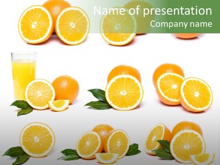 Healthy Ripe Juicy PowerPoint Template