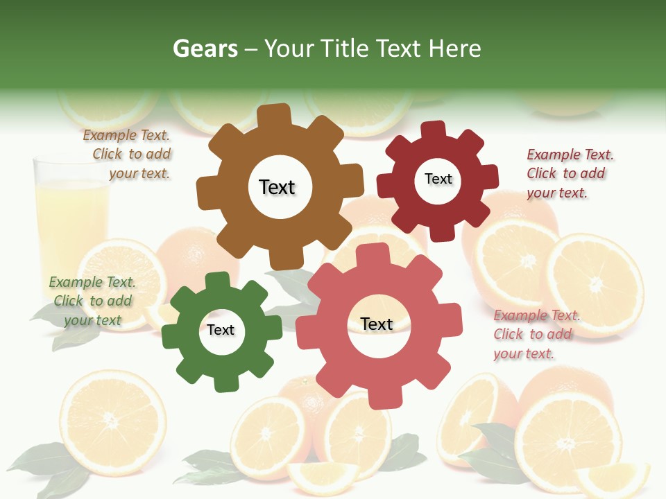 Healthy Ripe Juicy PowerPoint Template