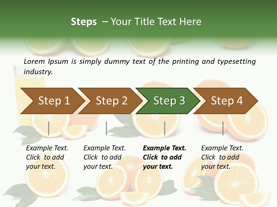 Healthy Ripe Juicy PowerPoint Template