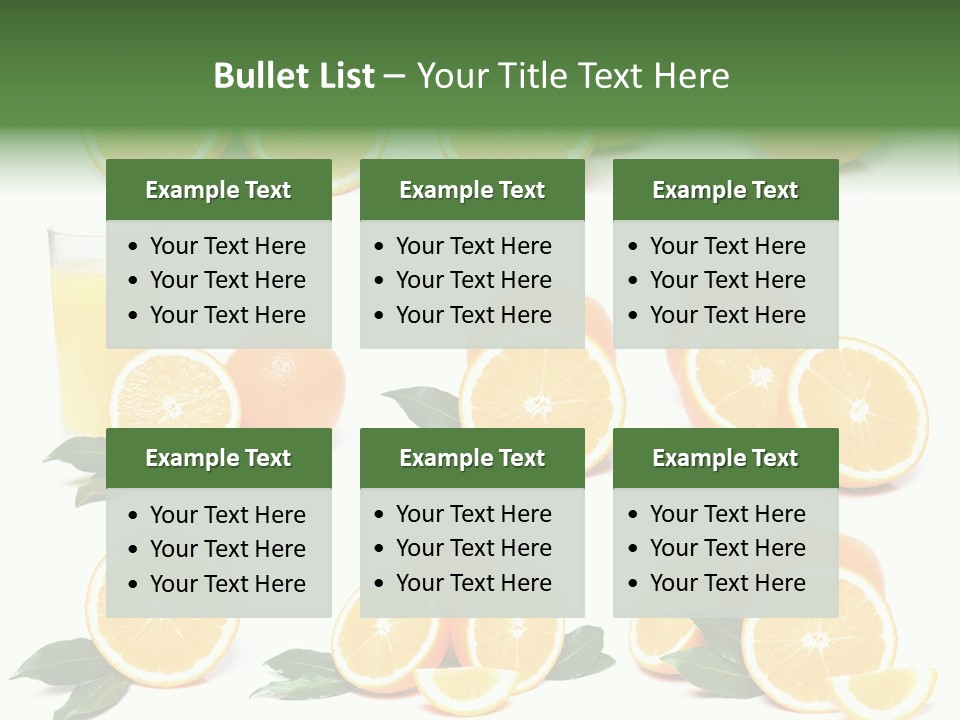 Healthy Ripe Juicy PowerPoint Template