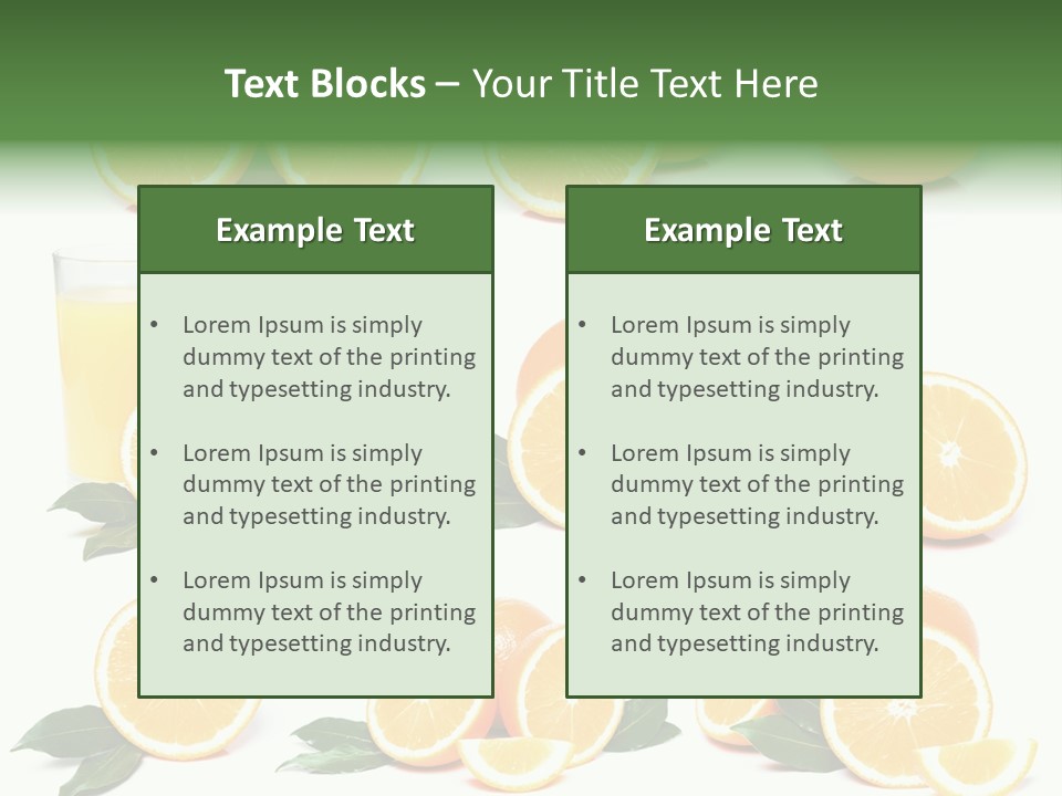 Healthy Ripe Juicy PowerPoint Template