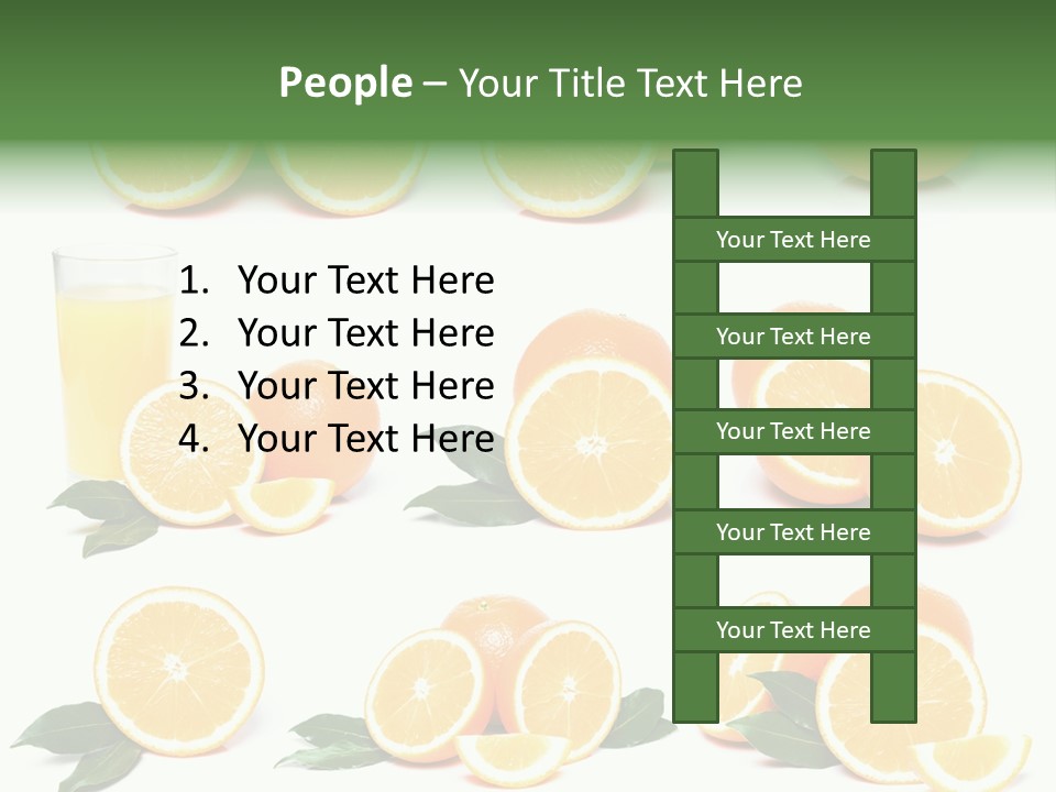 Healthy Ripe Juicy PowerPoint Template