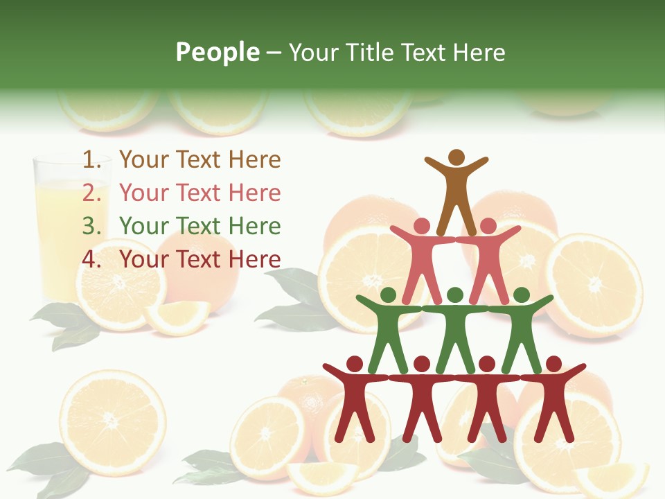 Healthy Ripe Juicy PowerPoint Template