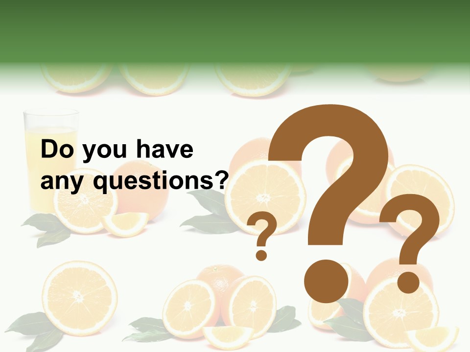 Healthy Ripe Juicy PowerPoint Template