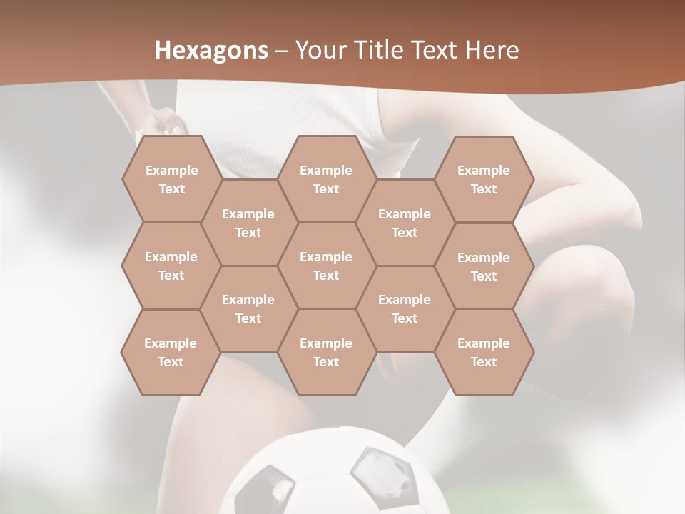 Soccer Woman PowerPoint Template
