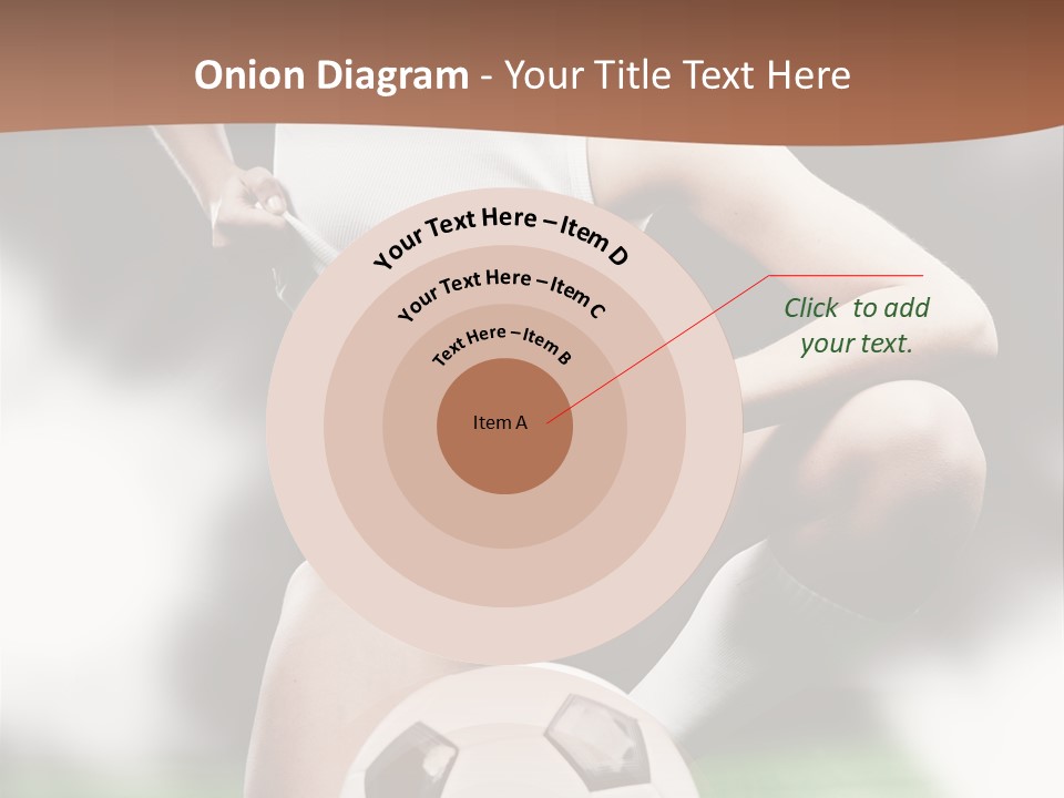 Soccer Woman PowerPoint Template