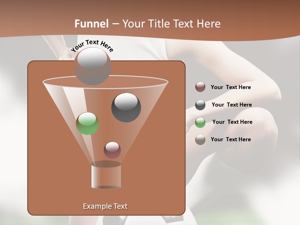 Soccer Woman PowerPoint Template