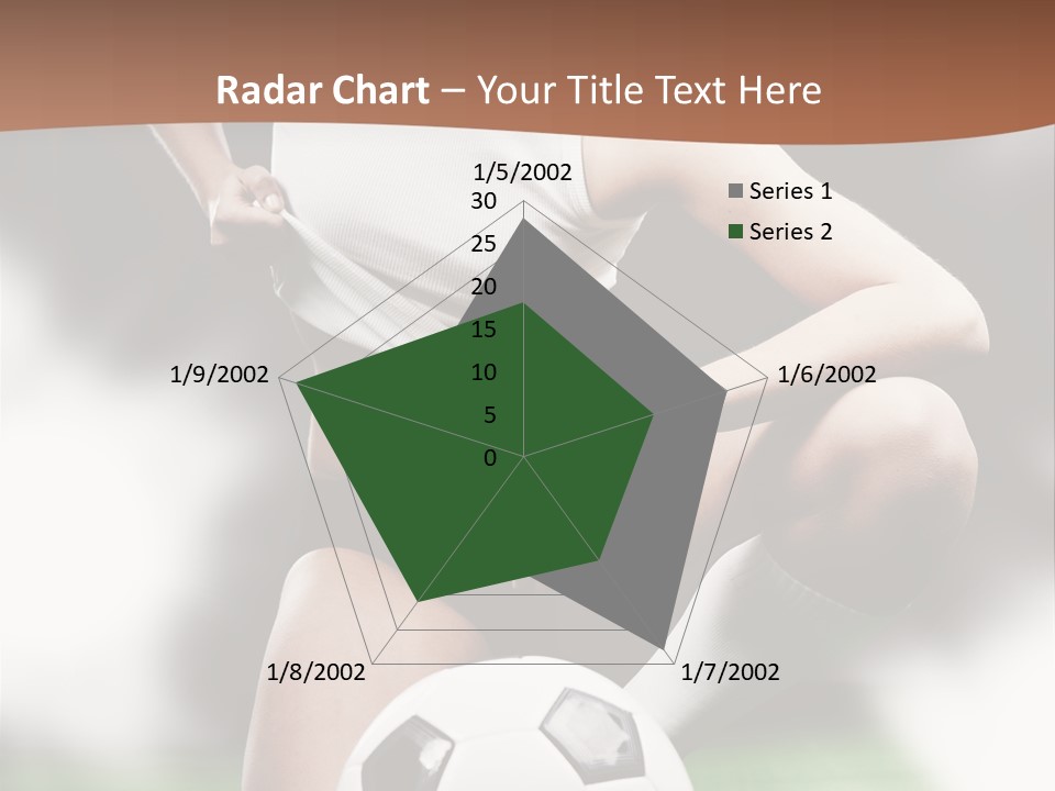 Soccer Woman PowerPoint Template