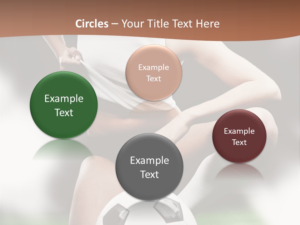 Soccer Woman PowerPoint Template