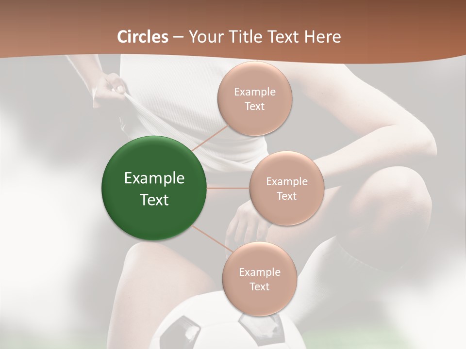 Soccer Woman PowerPoint Template