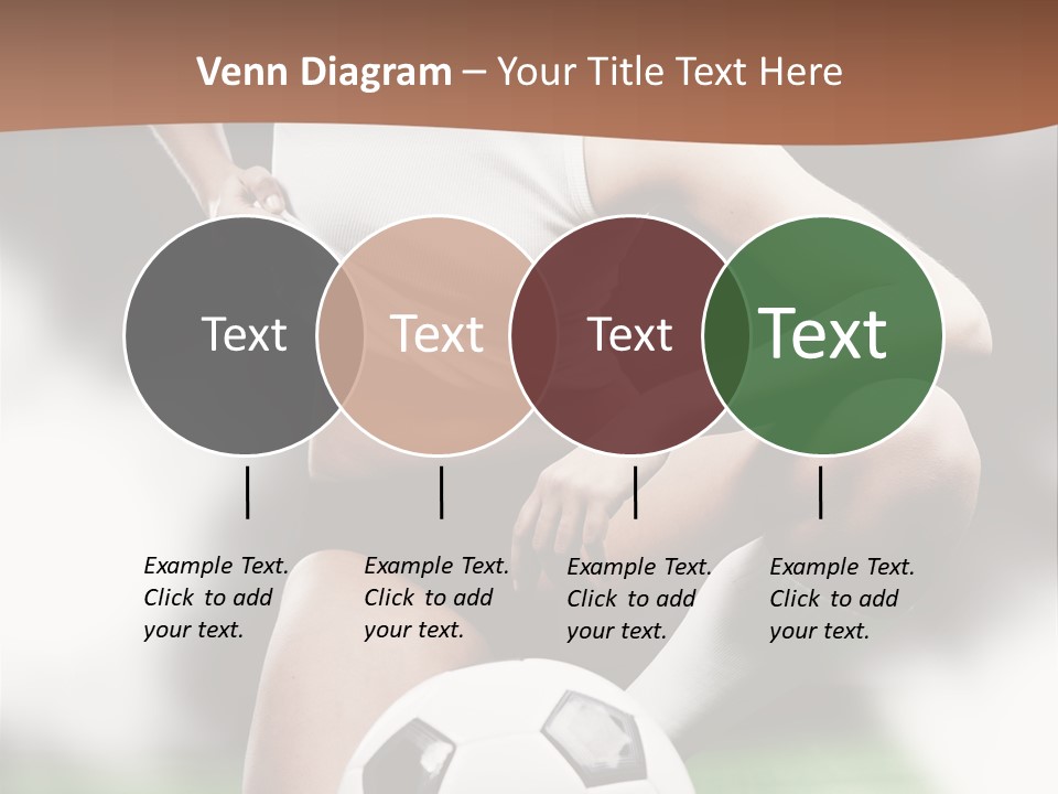 Soccer Woman PowerPoint Template