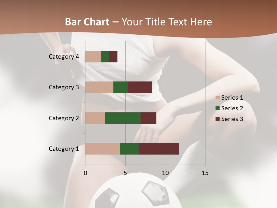Soccer Woman PowerPoint Template