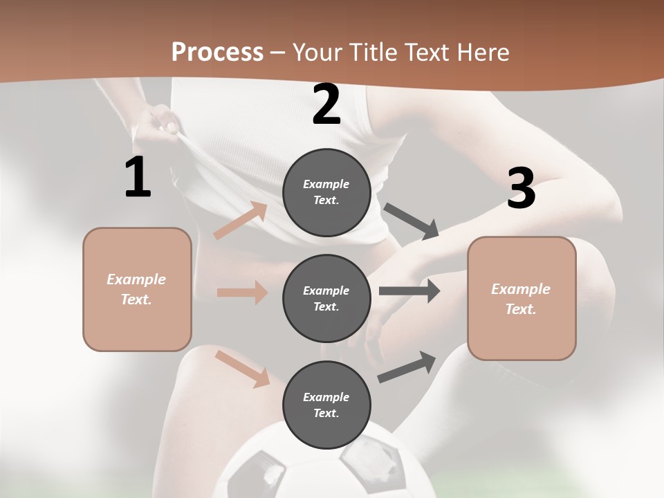 Soccer Woman PowerPoint Template