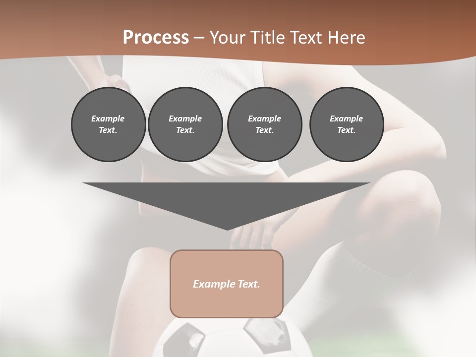 Soccer Woman PowerPoint Template