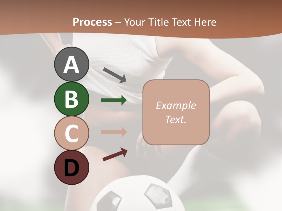 Soccer Woman PowerPoint Template