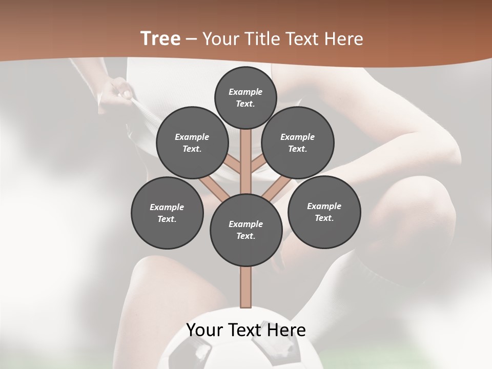 Soccer Woman PowerPoint Template