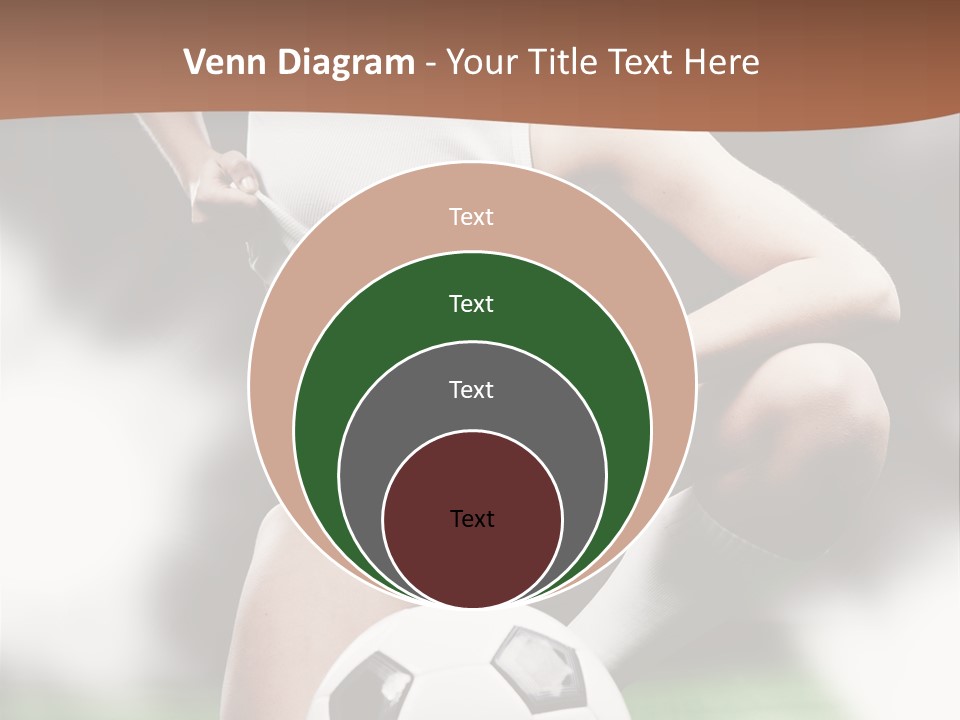 Soccer Woman PowerPoint Template