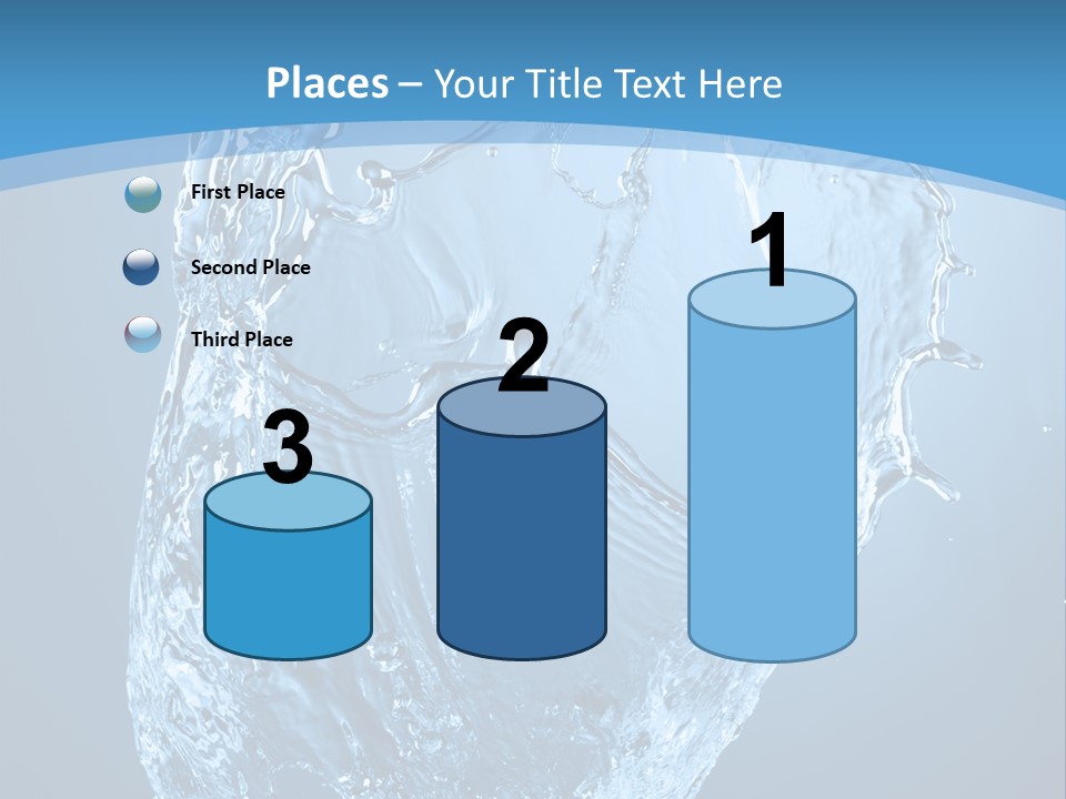 Pattern Wet Isolated PowerPoint Template