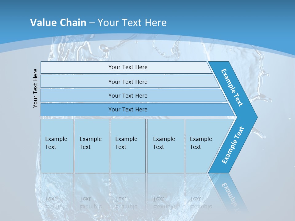 Pattern Wet Isolated PowerPoint Template