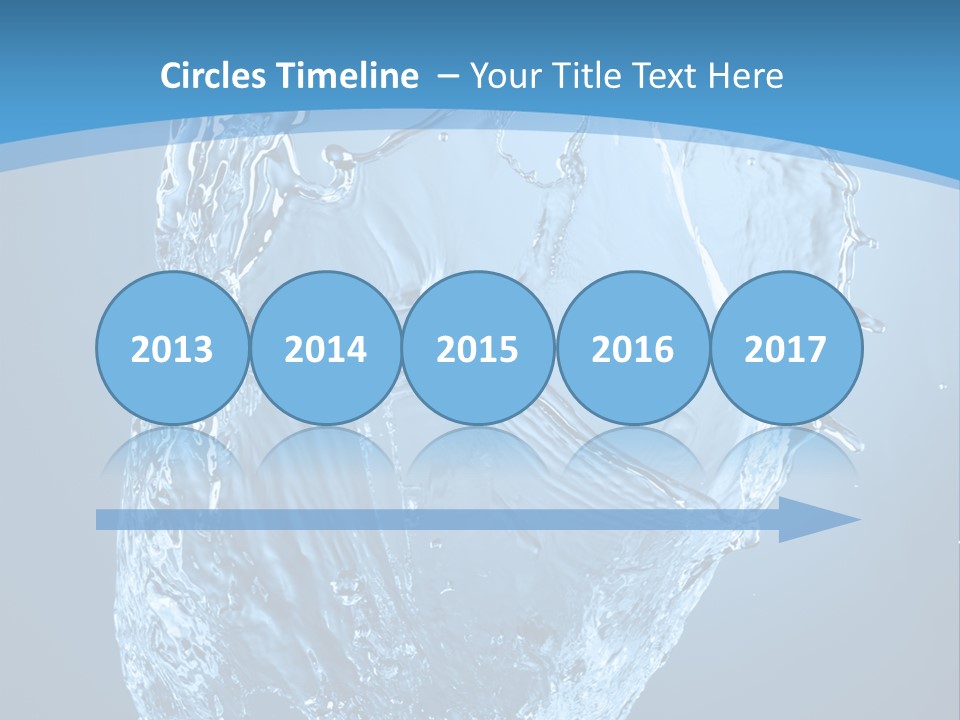 Pattern Wet Isolated PowerPoint Template