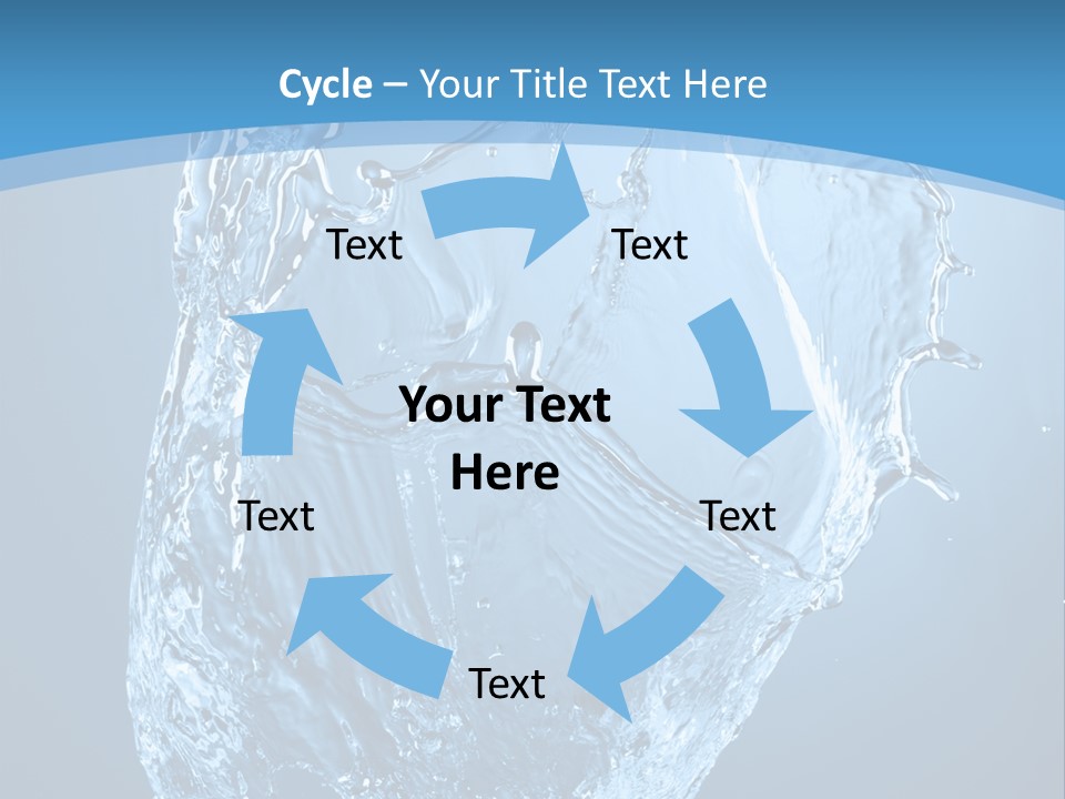 Pattern Wet Isolated PowerPoint Template