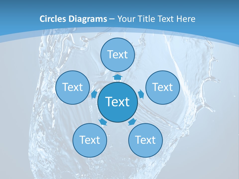 Pattern Wet Isolated PowerPoint Template